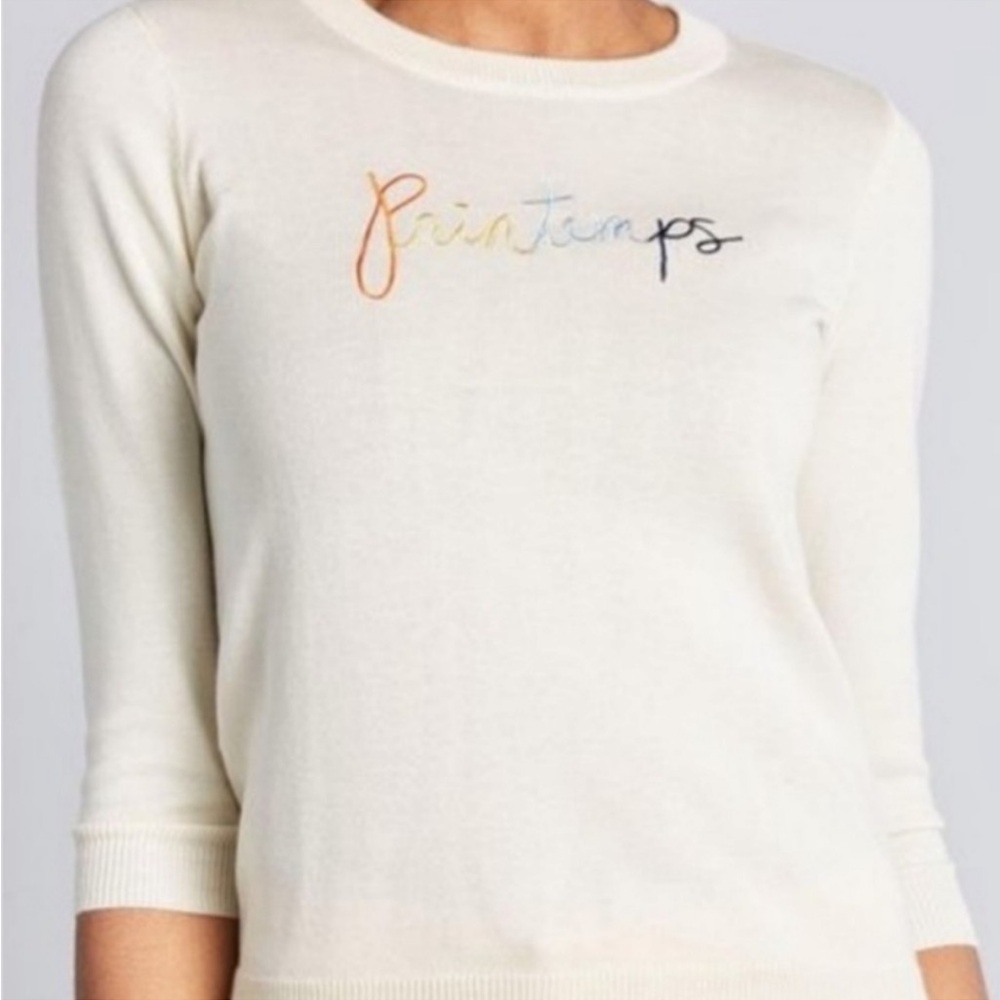 Modcloth Charm School "Printemps" pullover sweater - Size Small